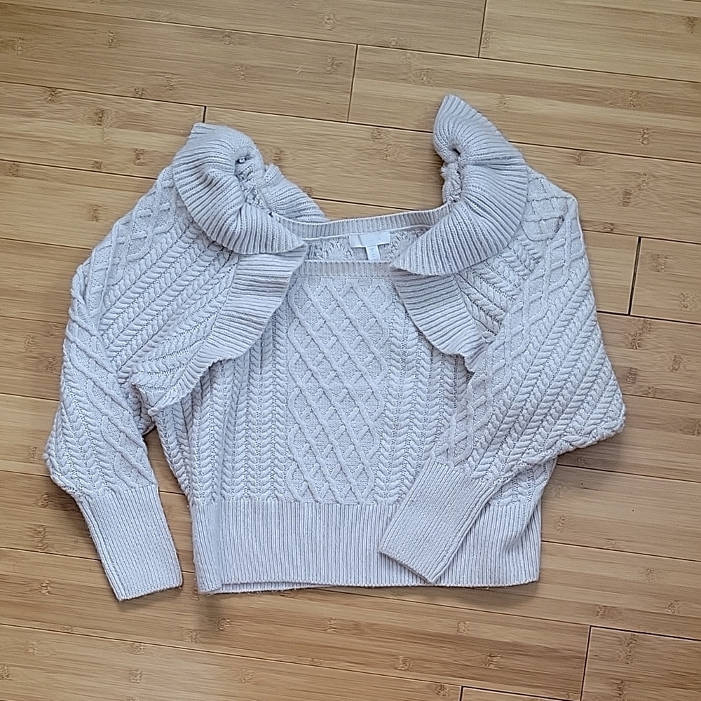 H&M Cable Knit Sweater XL - Picture 2 of 12